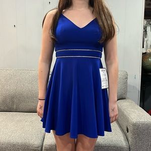 Cute Blue and Sparkly semiformal dress